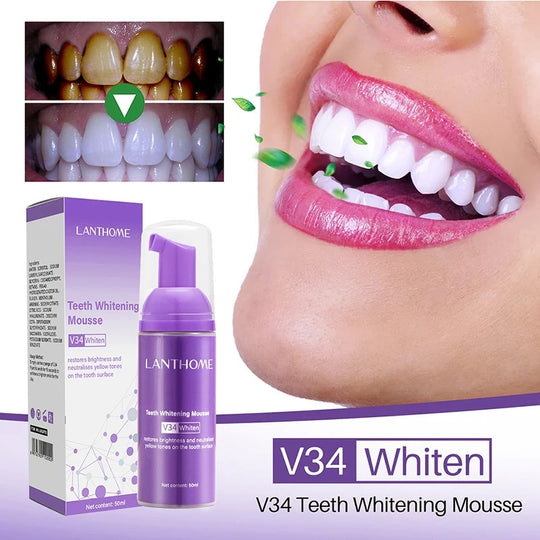 Teeth whitening tooth paste